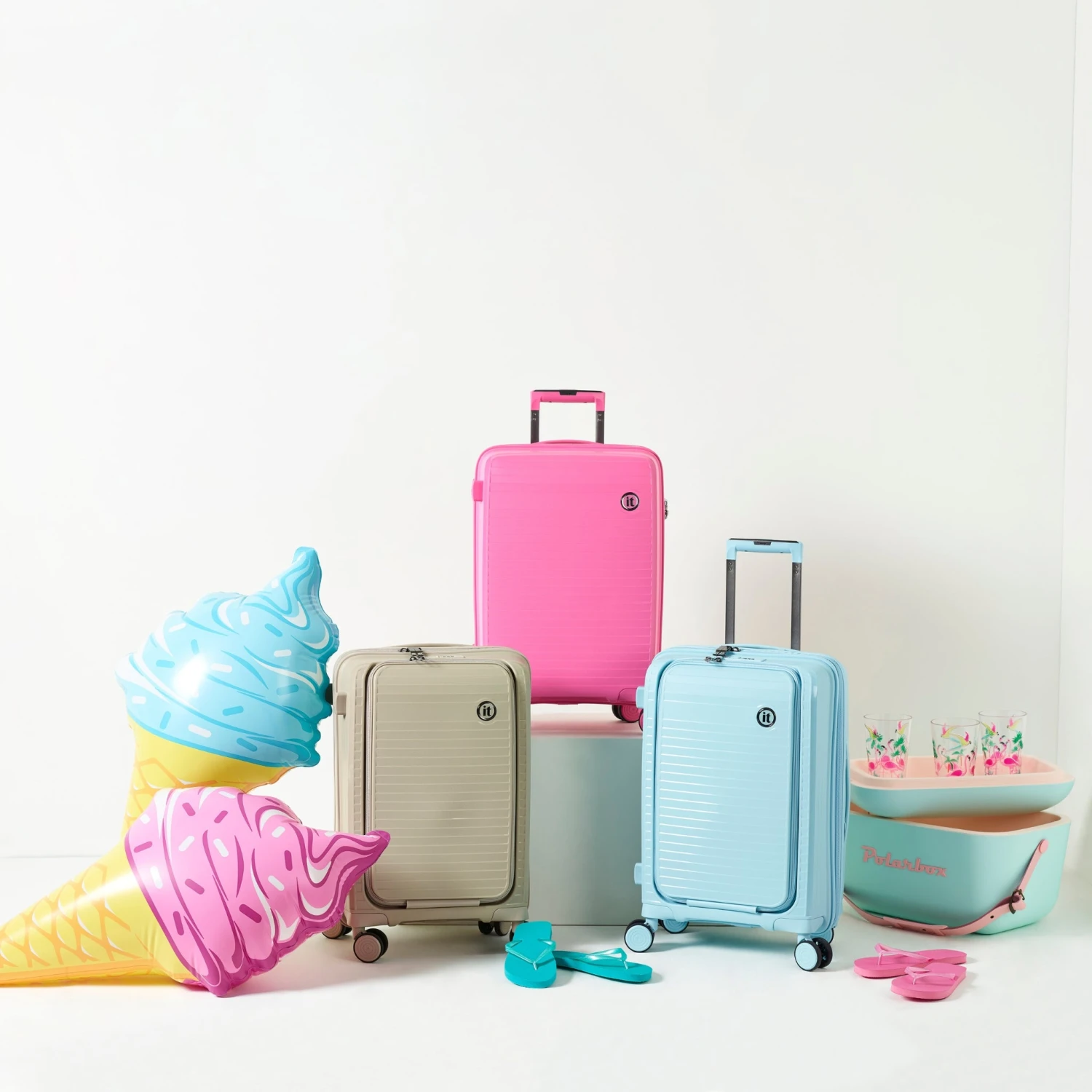 IT Luggage Spontaneous - Cabin (Azalea Pink) - Image 8