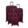 IT Luggage Fusional - 4pc Set (Dark Red)