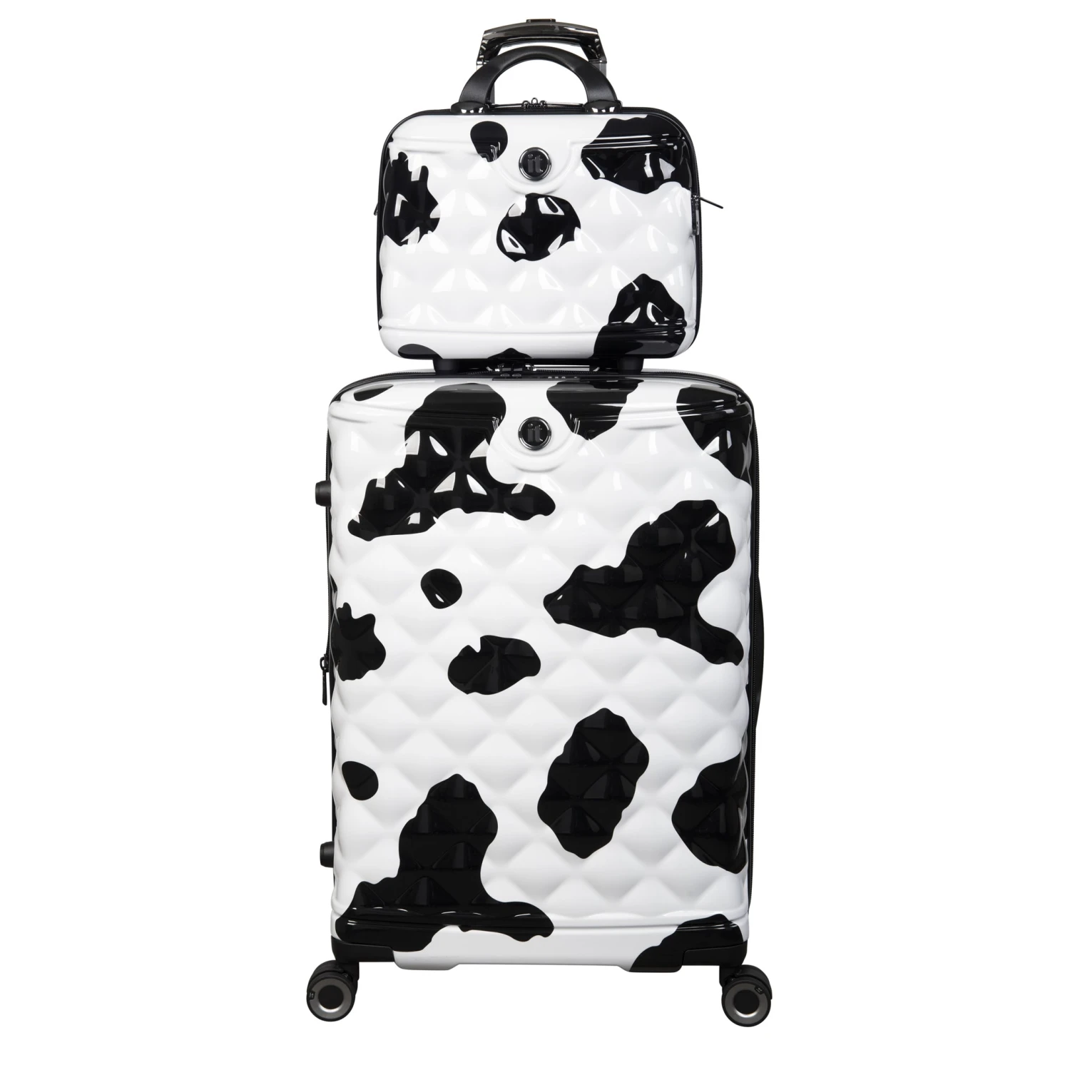IT Luggage Indulging - 4pc Set (Moo Cow Print) - Image 14
