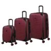 IT Luggage Lineal - 3pc Set (Wine Red)