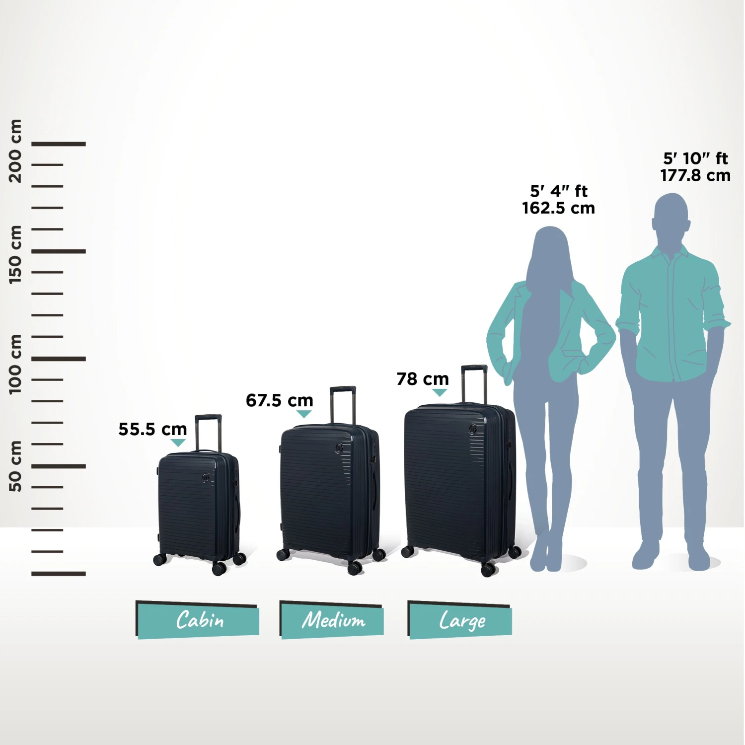 IT Luggage Spontaneous - 3pc Set (Blueberry) - Image 13